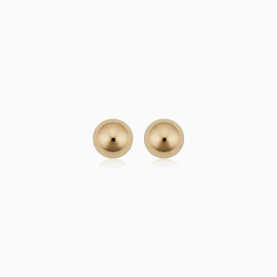 Haben eine Kugel Ohrstecker | Gold