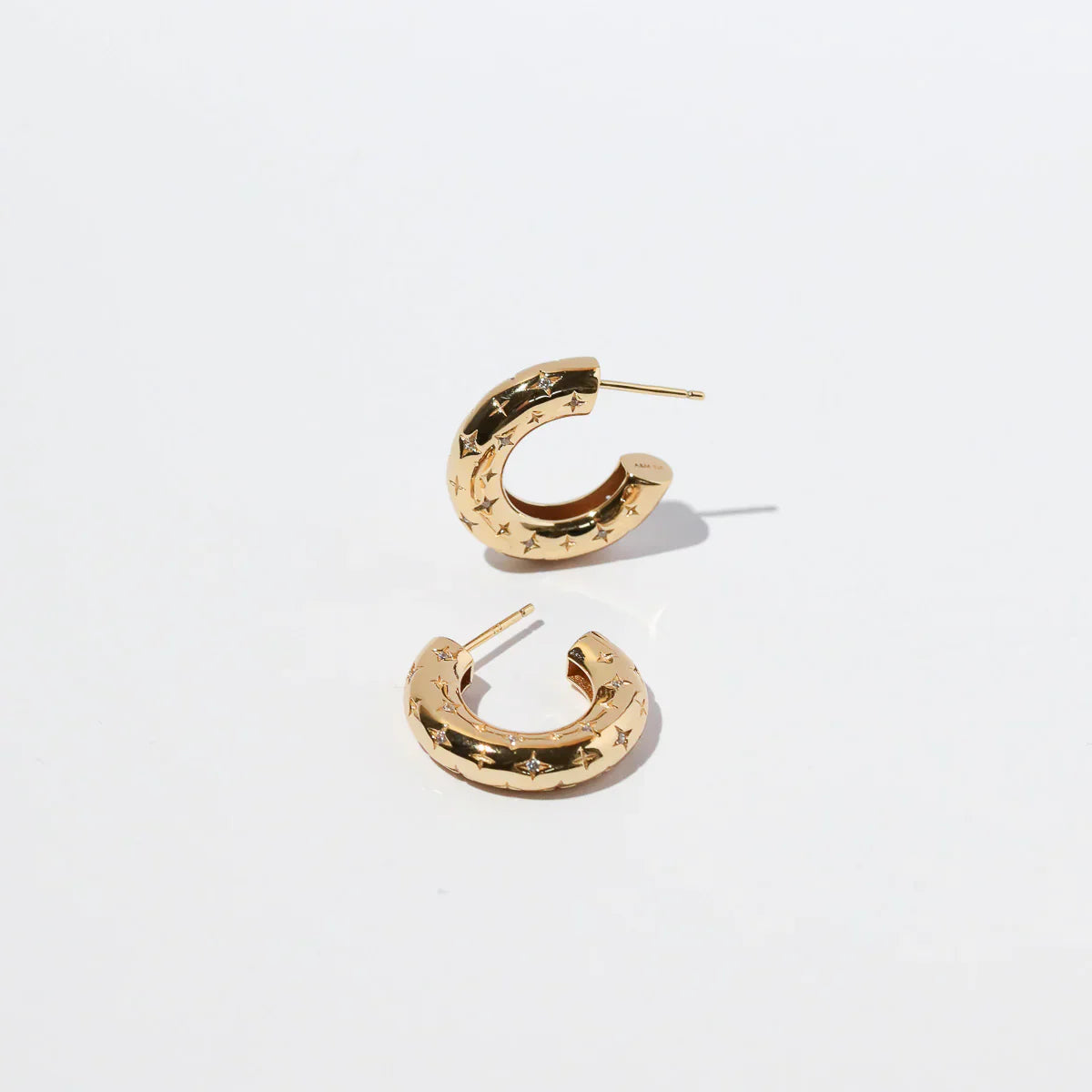 Cosmic Hoop-Ohrringe | Gold