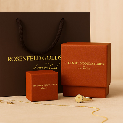 Larmes de Lune Stein-Ohrringe Set | Gold