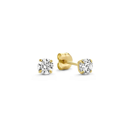 Larmes de Lune Stein-Ohrringe Set | Gold