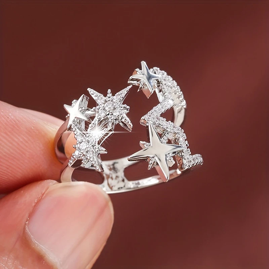 Silberring „Starlight“